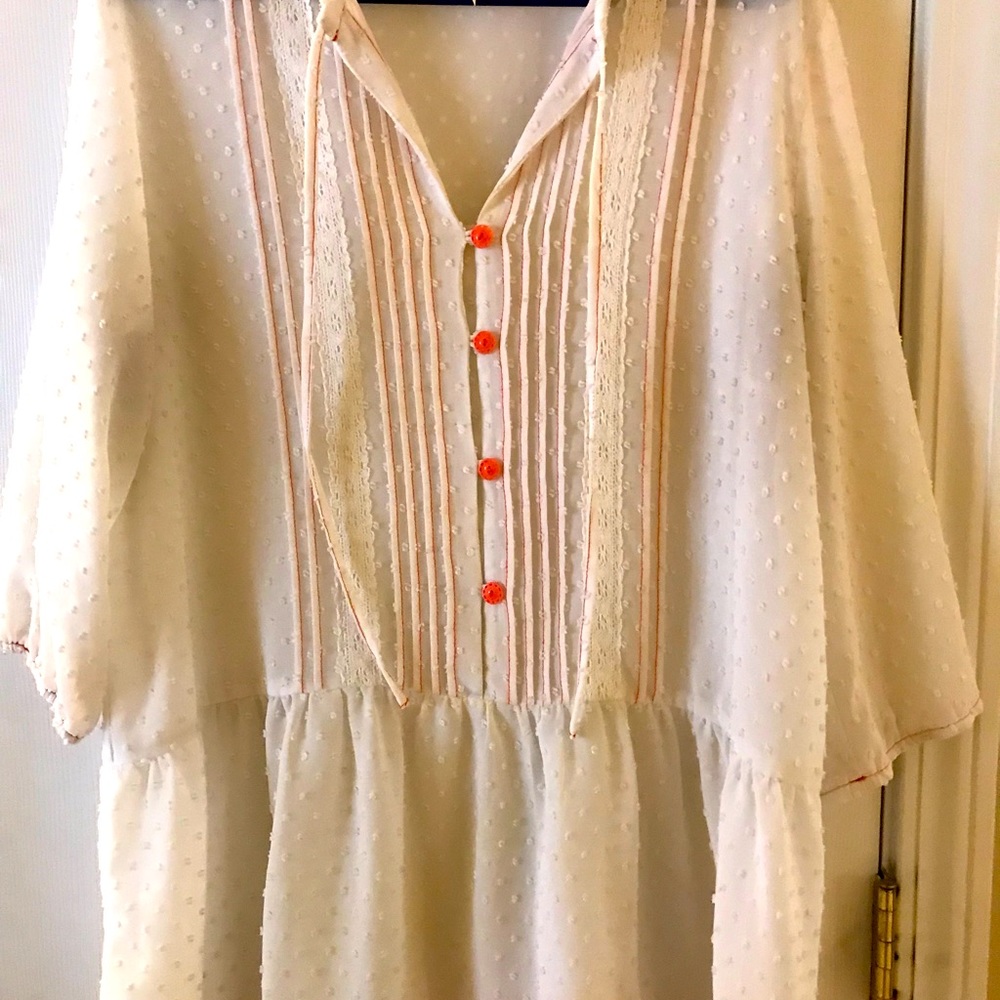 Matilda Jane blouse super cute baby doll cut